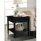 International Concepts Rectangle Spencer End Table, 24 W, 24 in L, 25 in H, Wood, Black OT46-8E - alternate 5